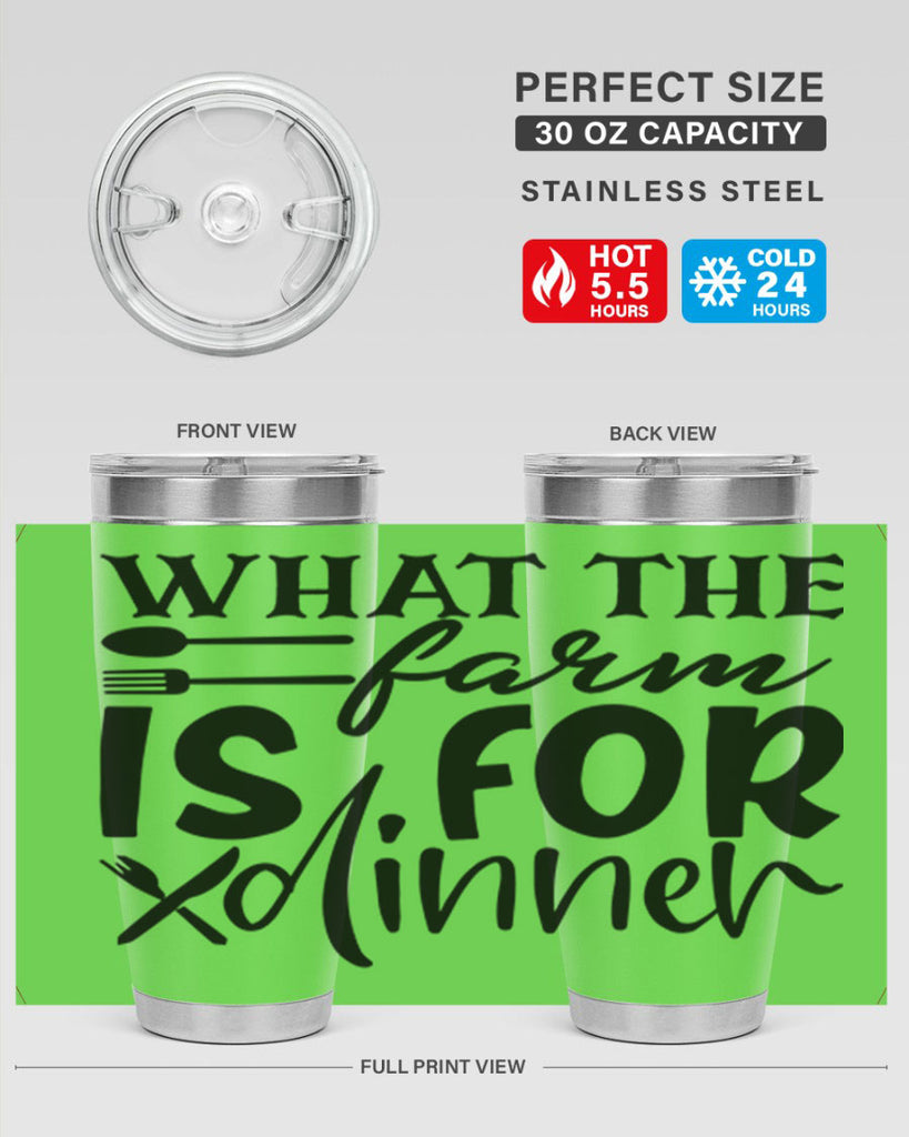 what the farm is for dinner 72#- kitchen- Tumbler