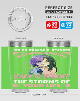 without pain nothing grows learn to embrace the storms of your life288#- anime- Tumbler