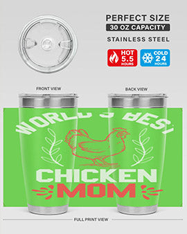 world’s best chicken mom Style 1#- chicken- Tumbler