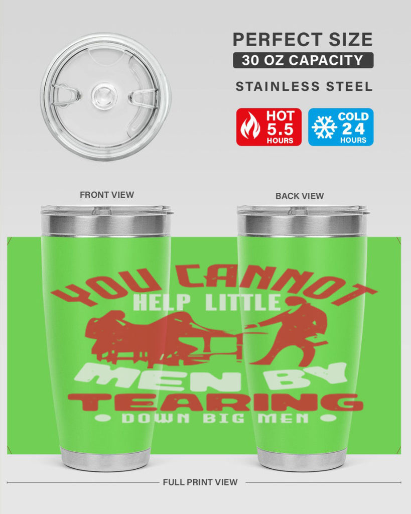 you cannot help little men Style 72#- Fourt Of July- Tumbler