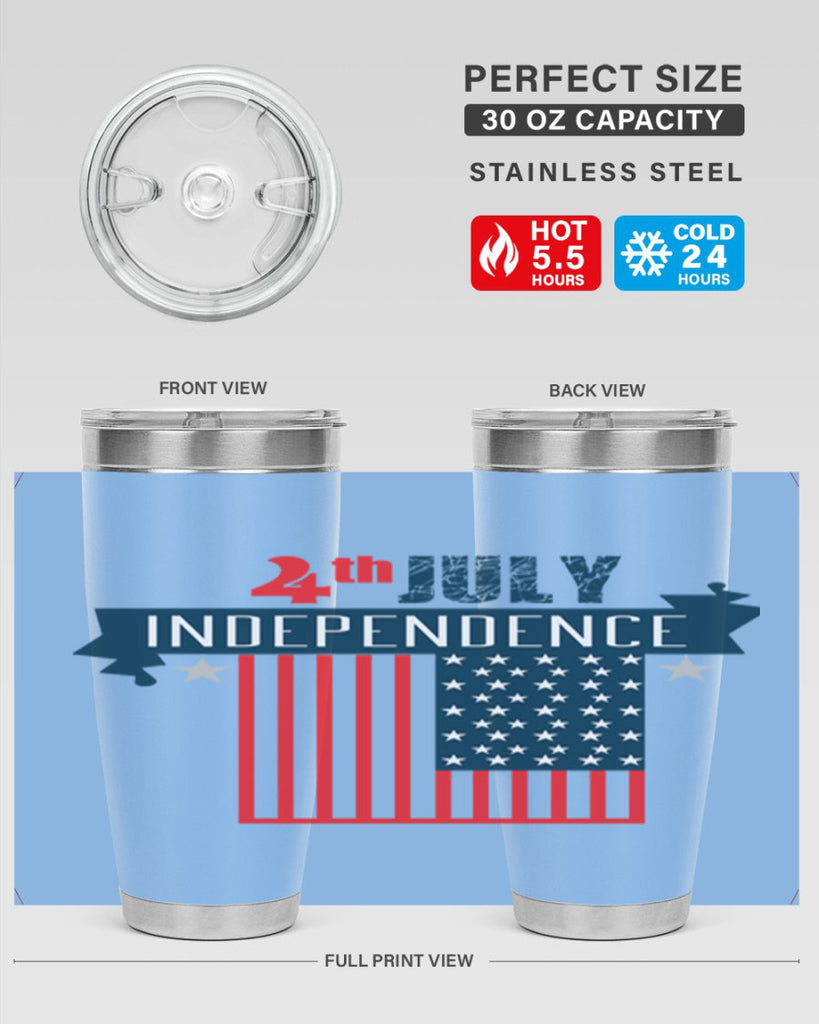 4th July Independent Style 65#- Fourt Of July- Tumbler