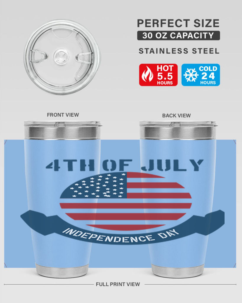 4th july design Style 63#- Fourt Of July- Tumbler