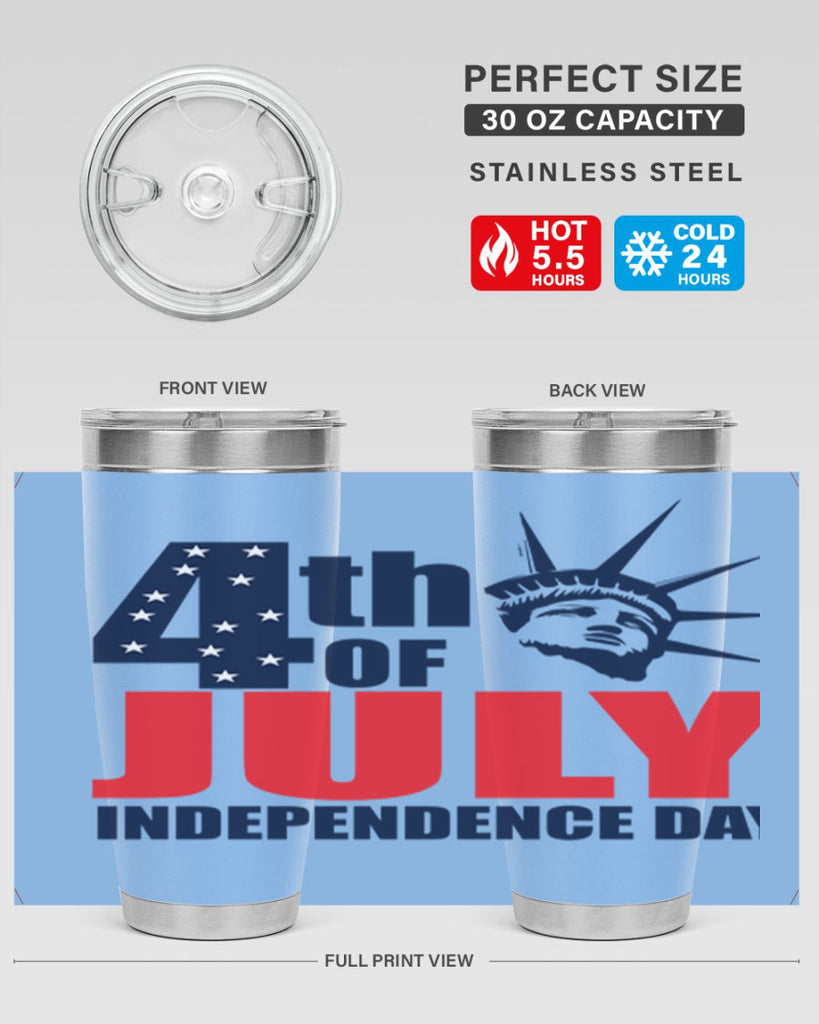4th of july independence day Style 67#- Fourt Of July- Tumbler