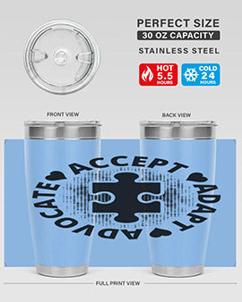 Accept Style 41#- autism- Tumbler