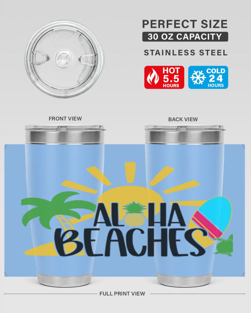 Aloha Beaches Style 55#- summer- Tumbler