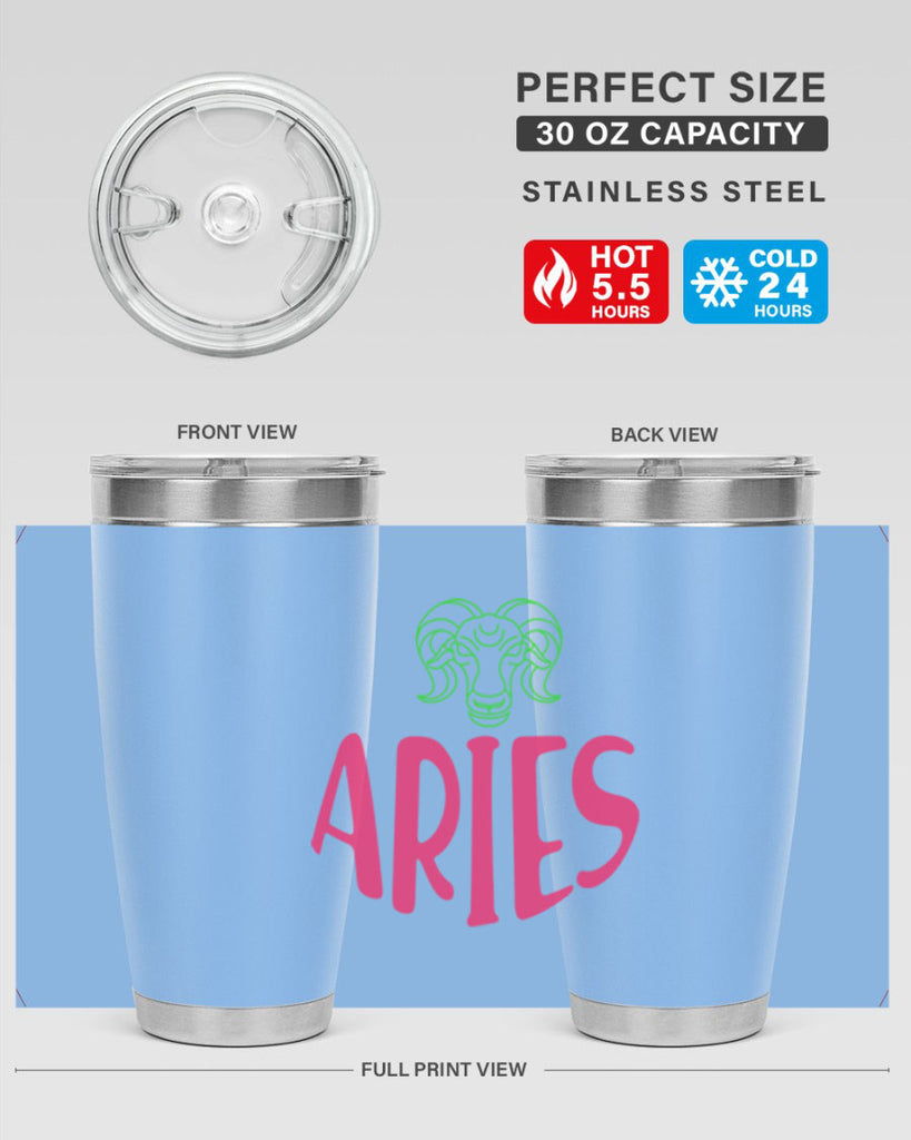 Aries 101#- zodiac- Tumbler