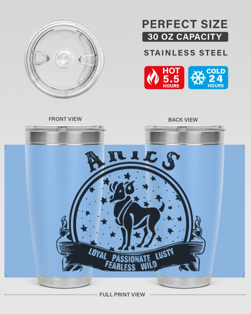 Aries 1#- zodiac- Tumbler