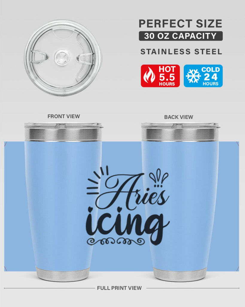 Ariesicing 105#- zodiac- Tumbler