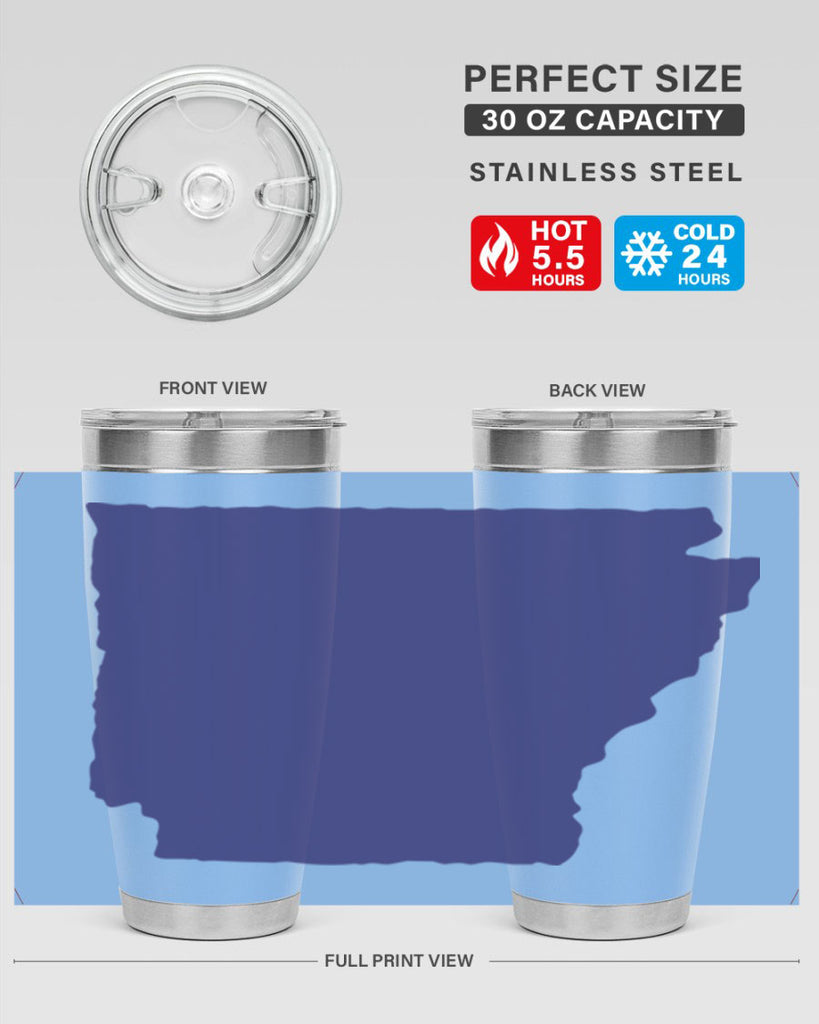 Arkansas 47#- stateflags- Tumbler