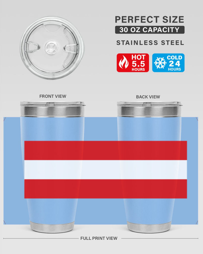Austria 188#- world flags- Tumbler