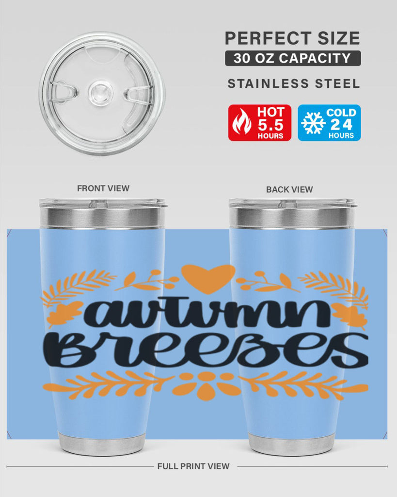 Autumn Breezes 474#- fall- Tumbler
