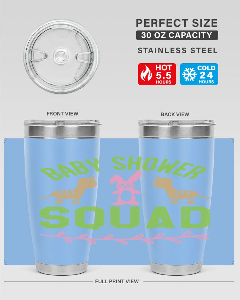Baby Shower Squad Style 47#- baby shower- tumbler