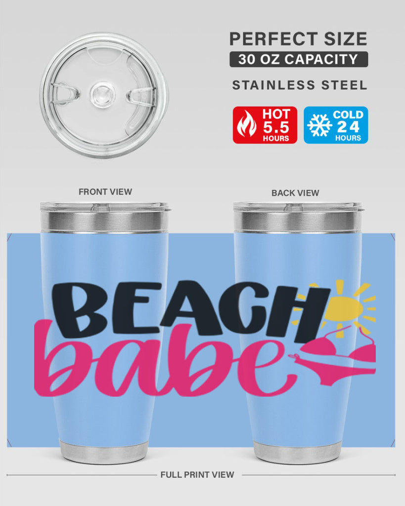 Beach Babe Style 52#- summer- Tumbler