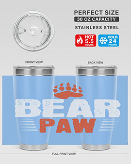 Bear paw 4#- Bears- Tumbler