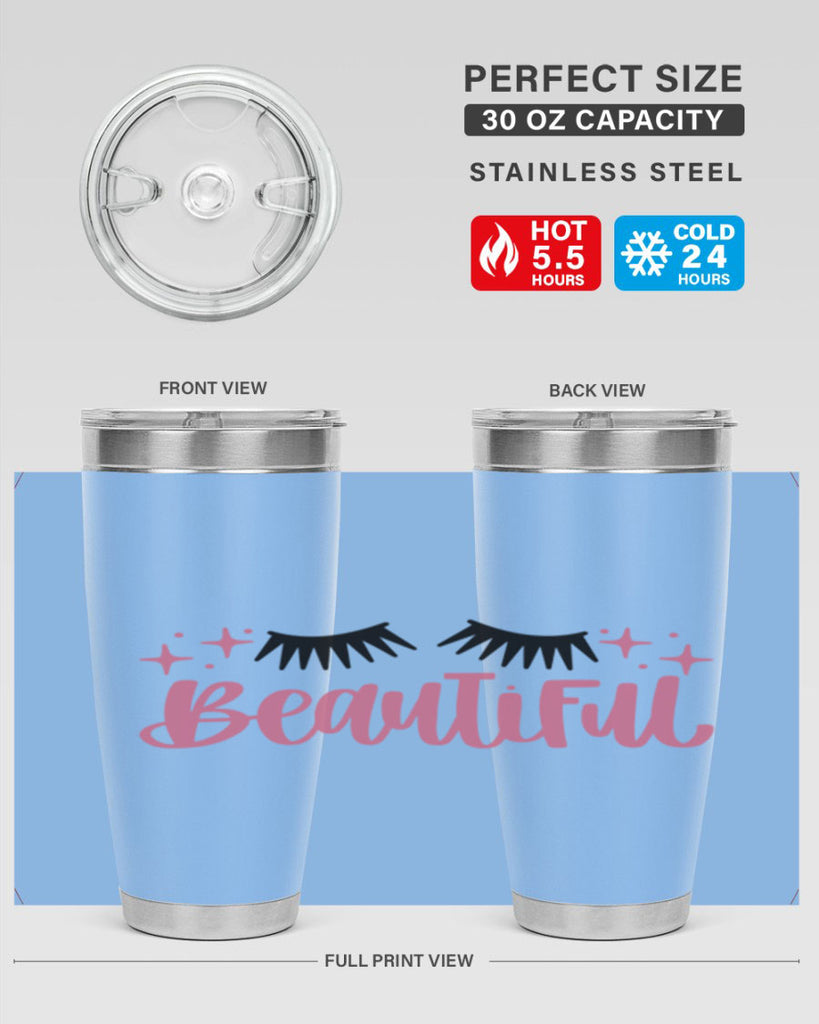 Beautiful Style 140#- make up- Tumbler