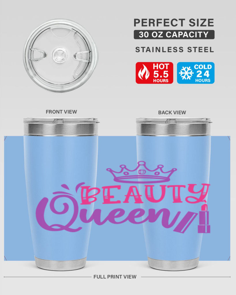 Beauty Queen Style 250#- make up- Tumbler
