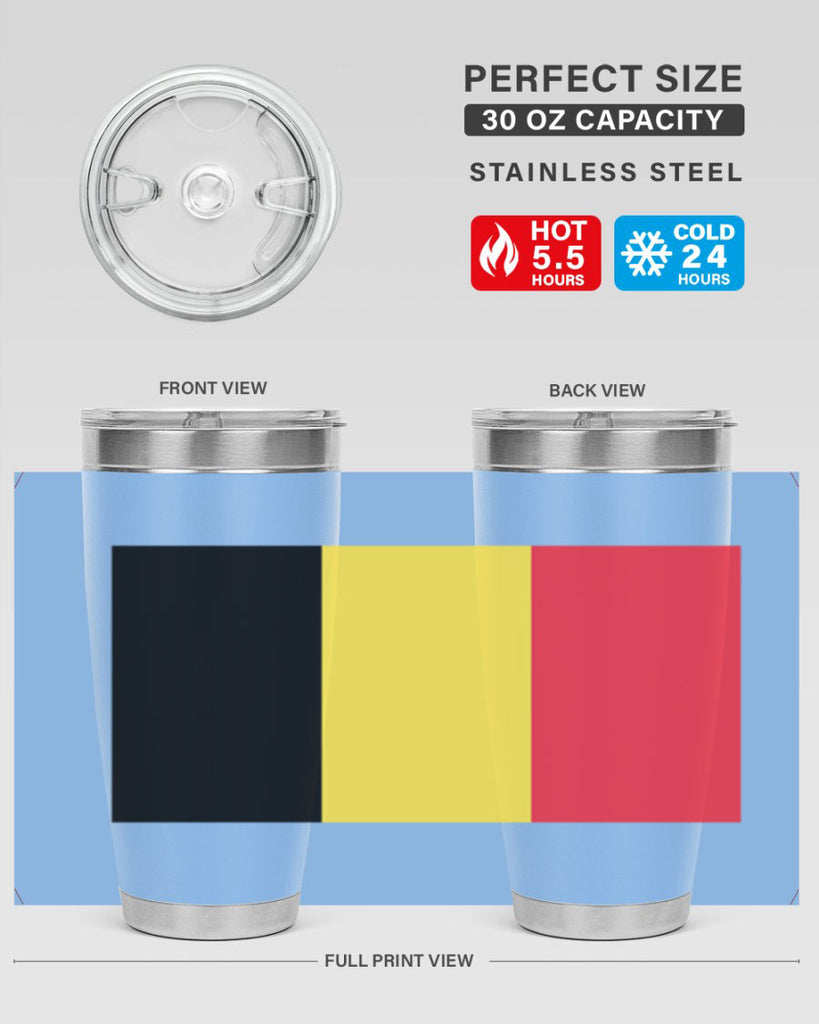 Belgium 181#- world flags- Tumbler