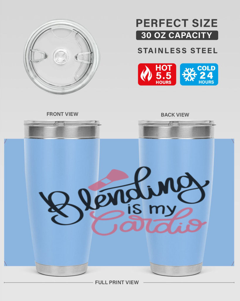 Blending is my Cardio Style 129#- make up- Tumbler