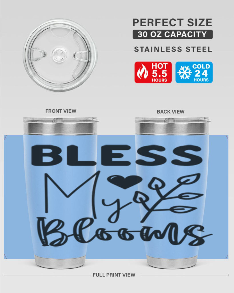 Bless My Blooms 44#- spring- Tumbler