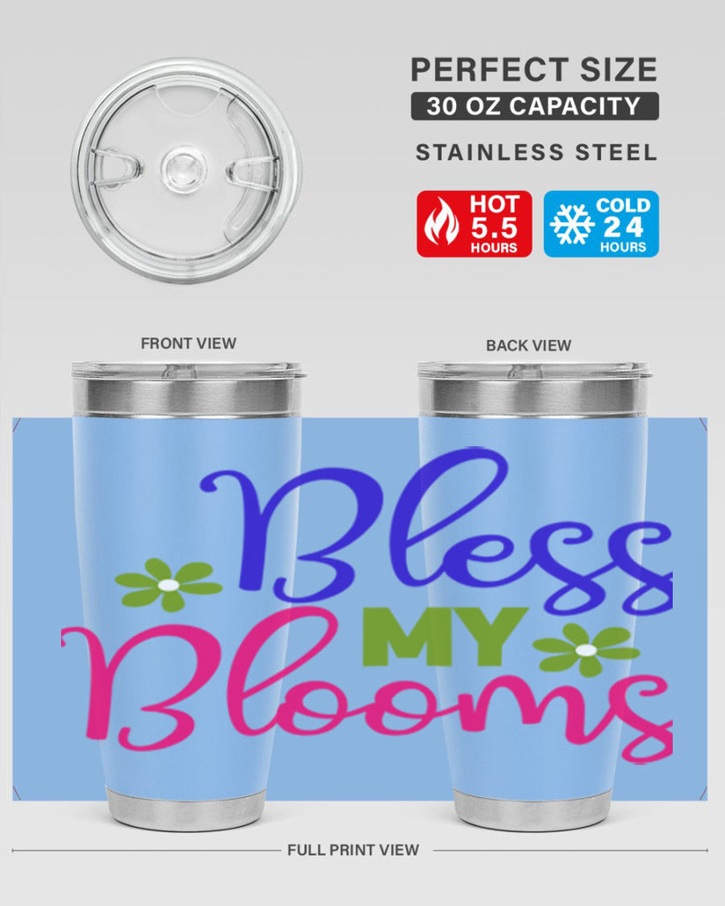 Bless My Blooms 46#- spring- Tumbler