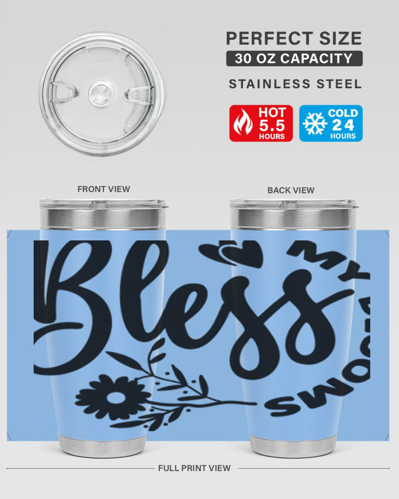 Bless My Blooms47#- spring- Tumbler