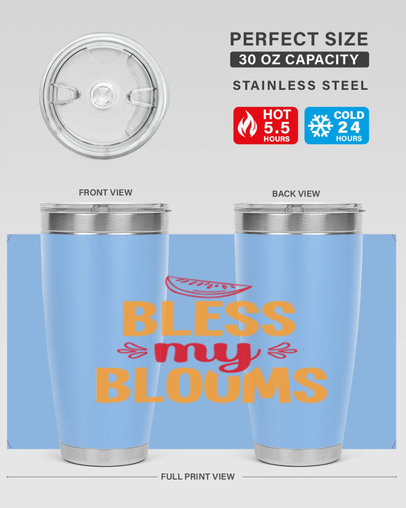 Bless my blooms 41#- spring- Tumbler
