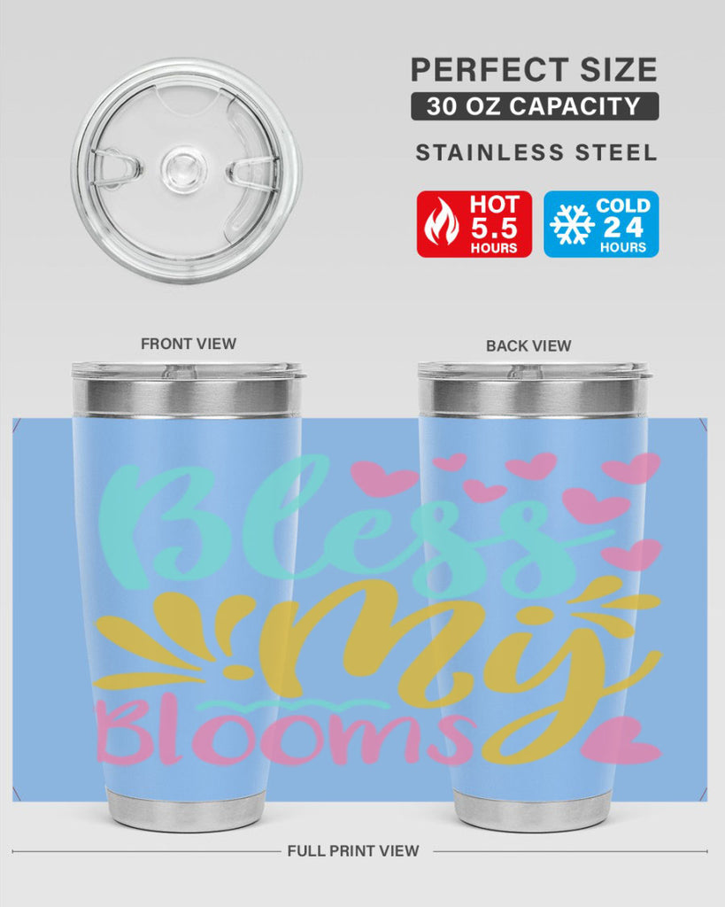 Bless my blooms Style 69#- summer- Tumbler