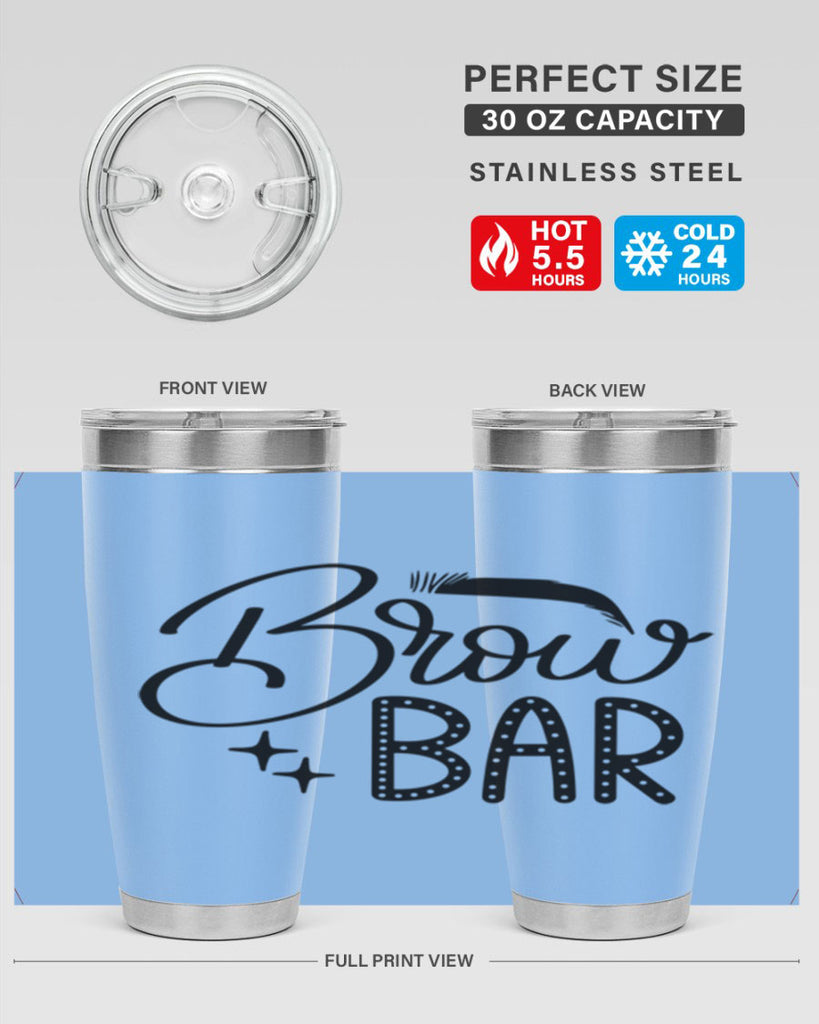 Brow Bar Style 125#- make up- Tumbler