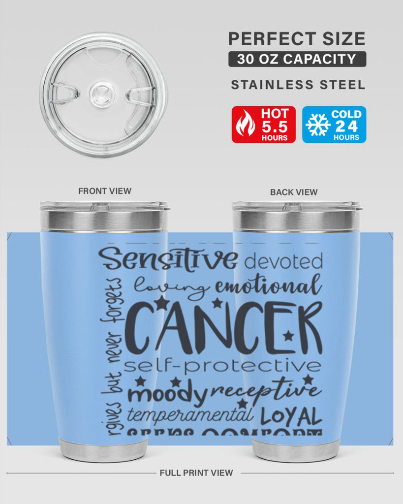 Cancer 565#- zodiac- Tumbler