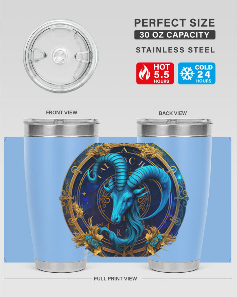 Capricorn 181#- zodiac- Tumbler
