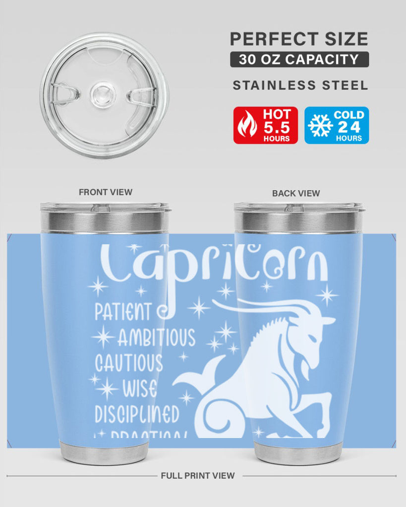 Capricorn 186#- zodiac- Tumbler