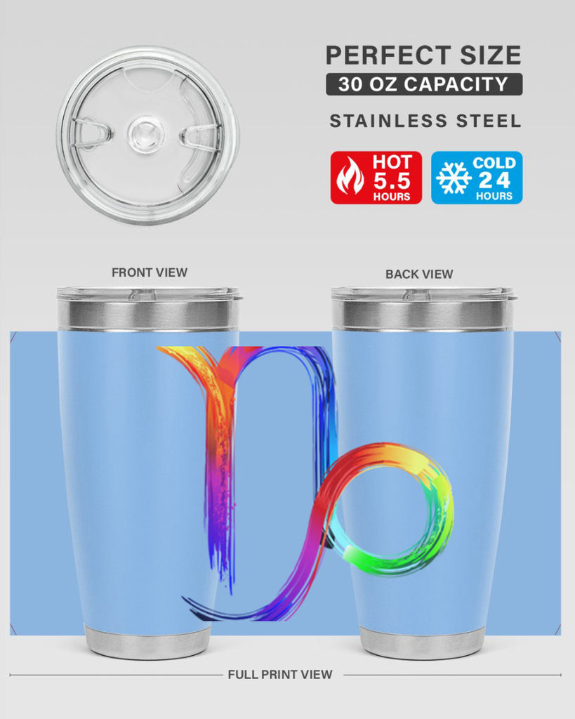 Capricorn 187#- zodiac- Tumbler