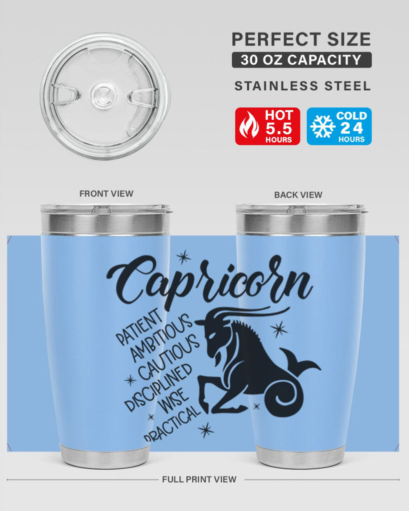 Capricorn 188#- zodiac- Tumbler