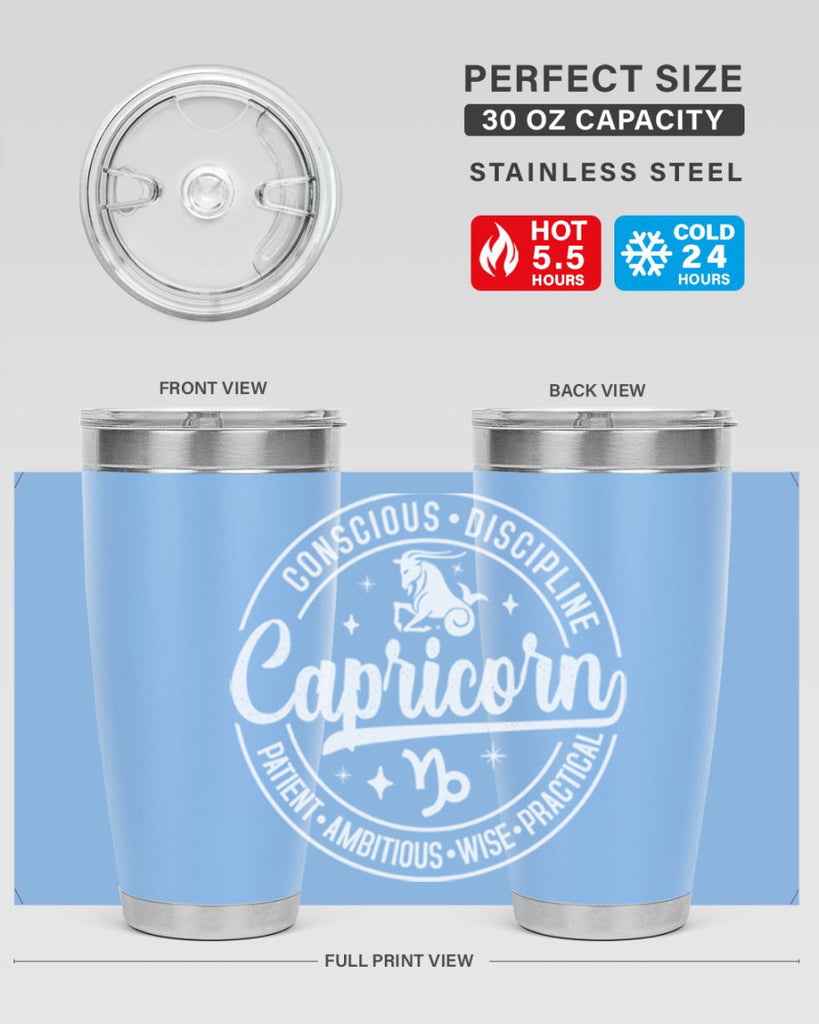 Capricorn 191#- zodiac- Tumbler