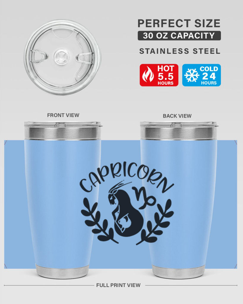 Capricorn 192#- zodiac- Tumbler