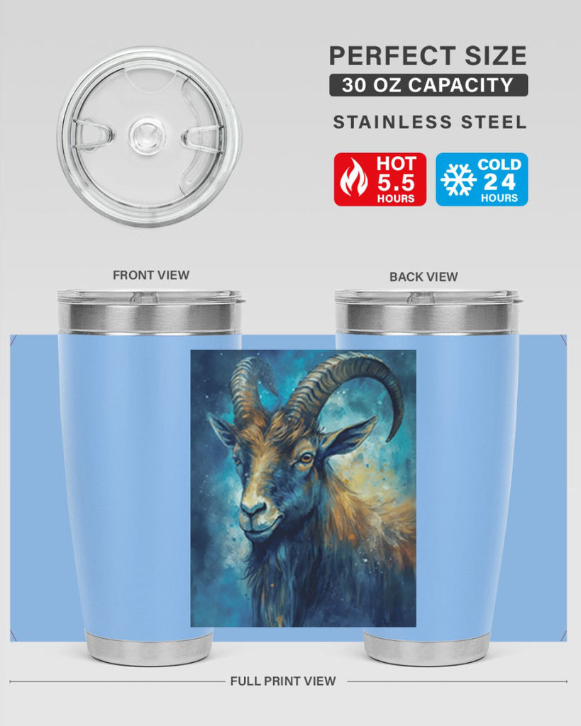 Capricorn 37#- zodiac- Tumbler