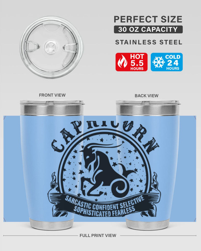 Capricorn 38#- zodiac- Tumbler