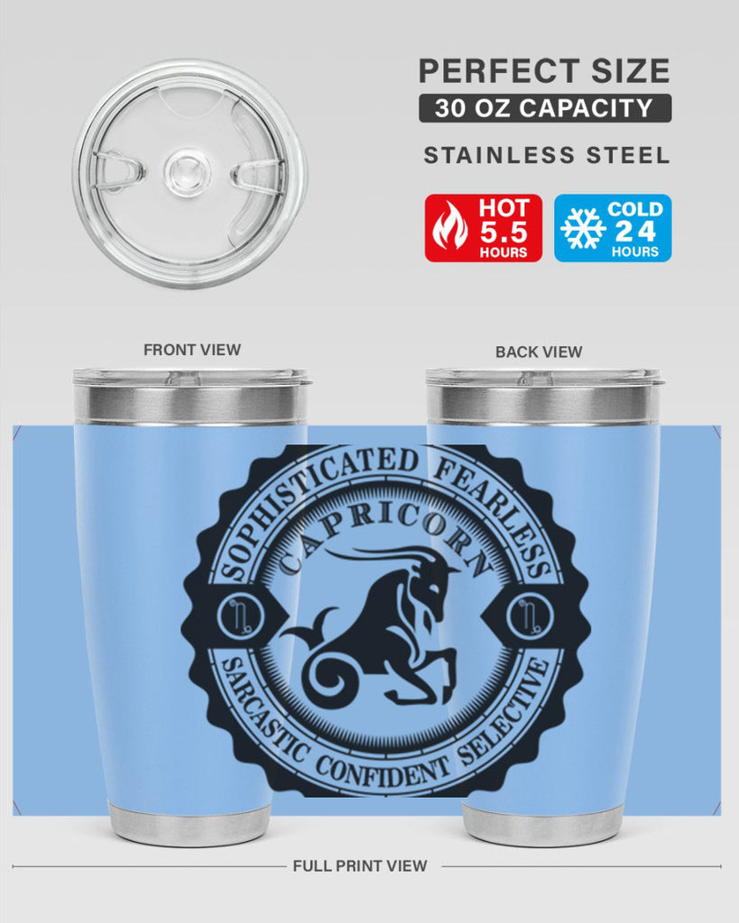 Capricorn 40#- zodiac- Tumbler