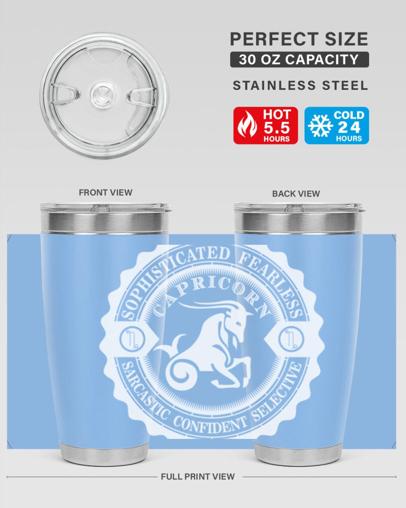 Capricorn 41#- zodiac- Tumbler