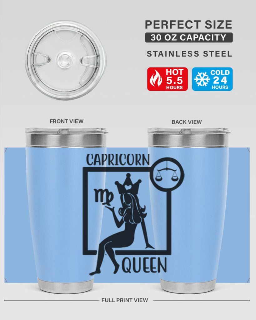 Capricorn queen 194#- zodiac- Tumbler