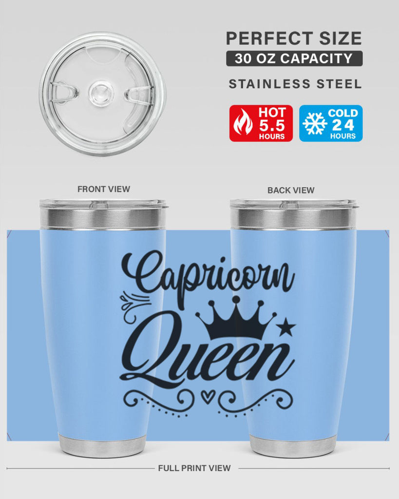 Capricorn queen 196#- zodiac- Tumbler