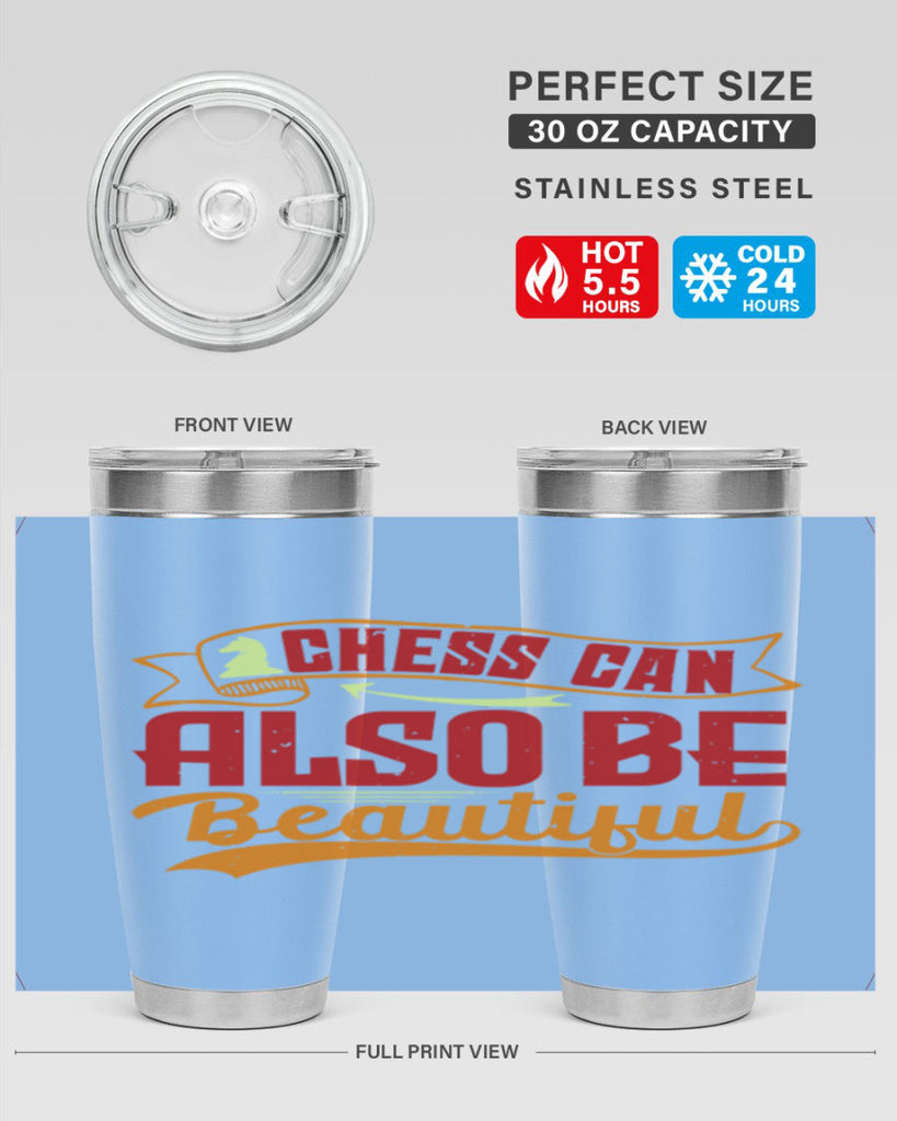 Chess can also be beautiful 28#- chess- Tumbler