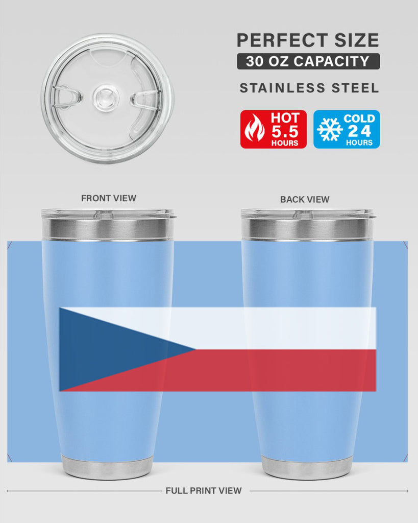 Czechia 152#- world flags- Tumbler
