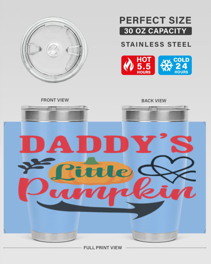 DADDYSLITTLEPUMPKIN 69#- fall- Tumbler