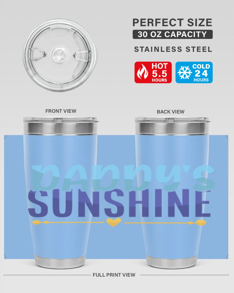 Daddys Sunshine 19#- dad- Tumbler