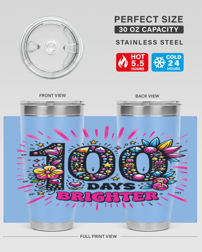 Easy 100 Days of School 50#- 100 days of school- Tumbler