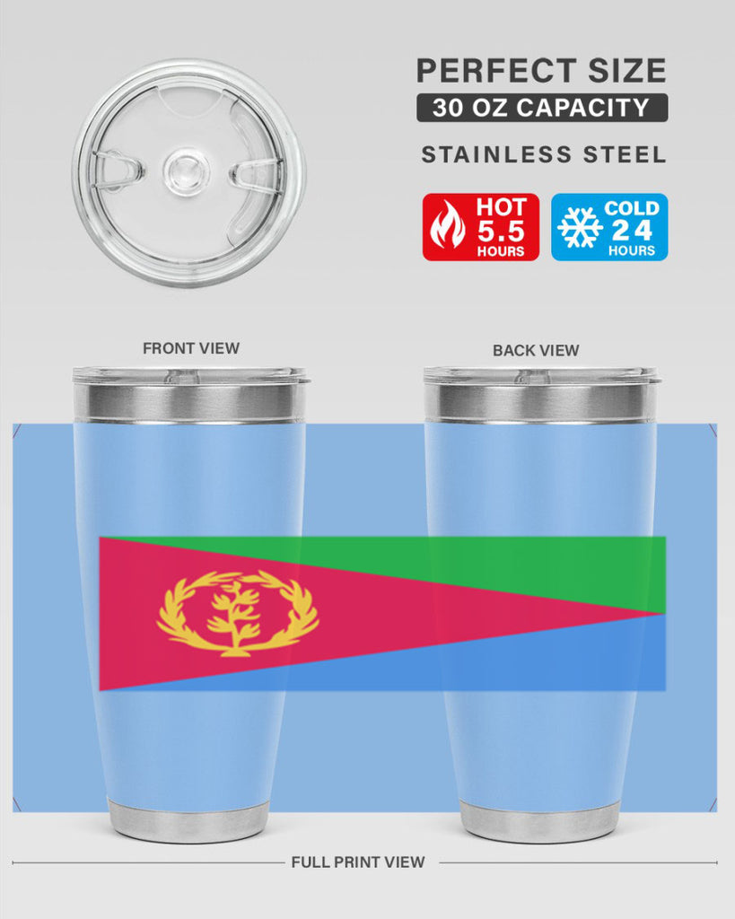 Eritrea 143#- world flags- Tumbler