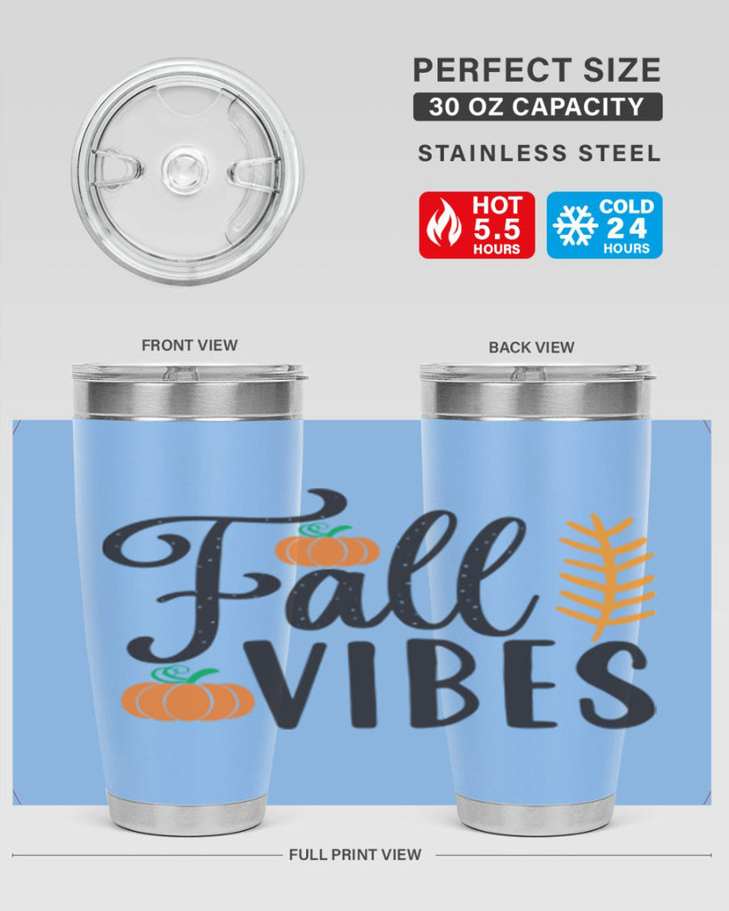 Fallvibes 163#- fall- Tumbler