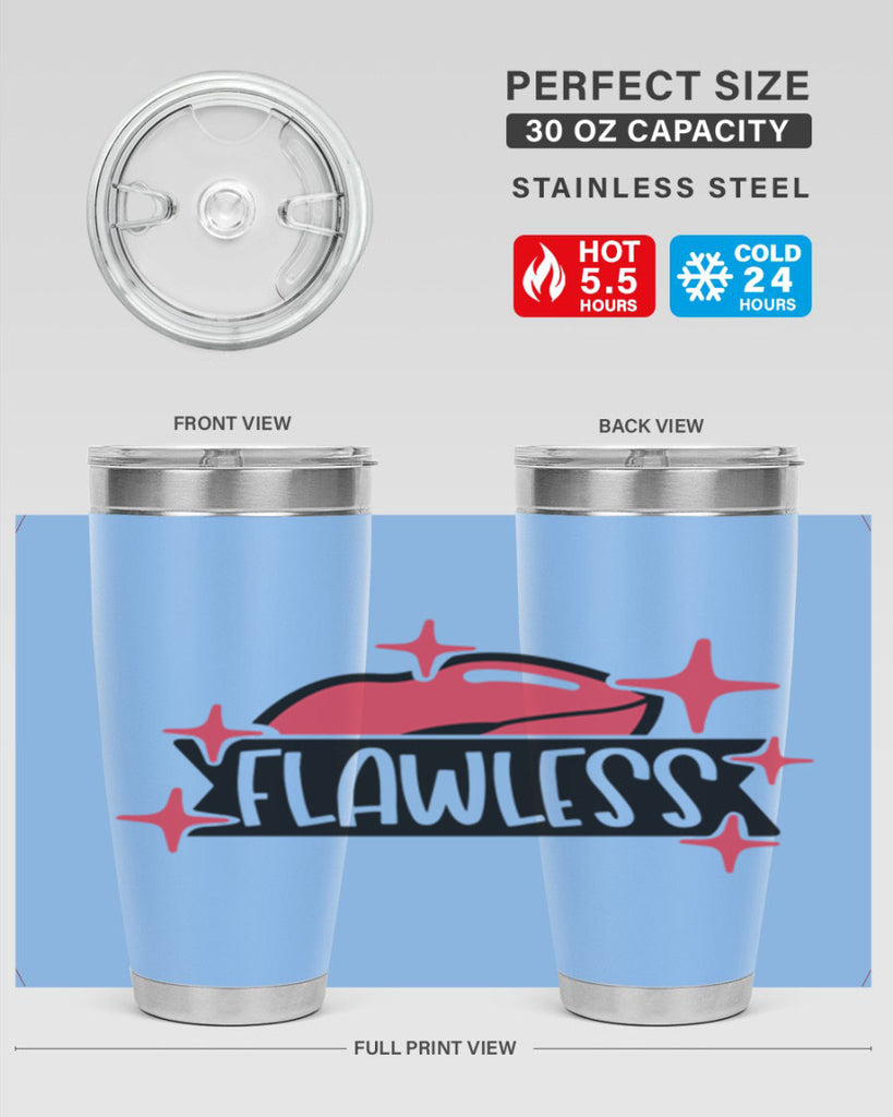 Flawless Style 102#- make up- Tumbler