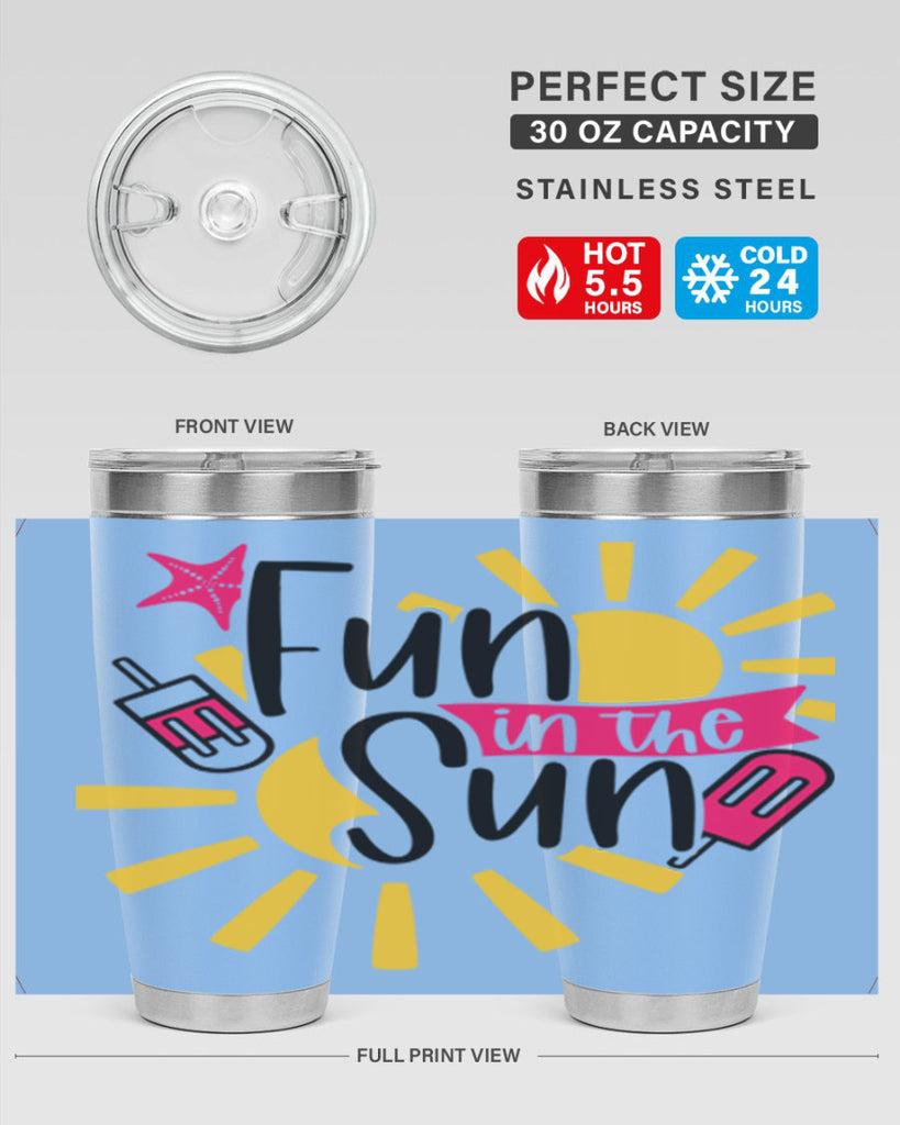 Fun In The Sun Style 45#- summer- Tumbler